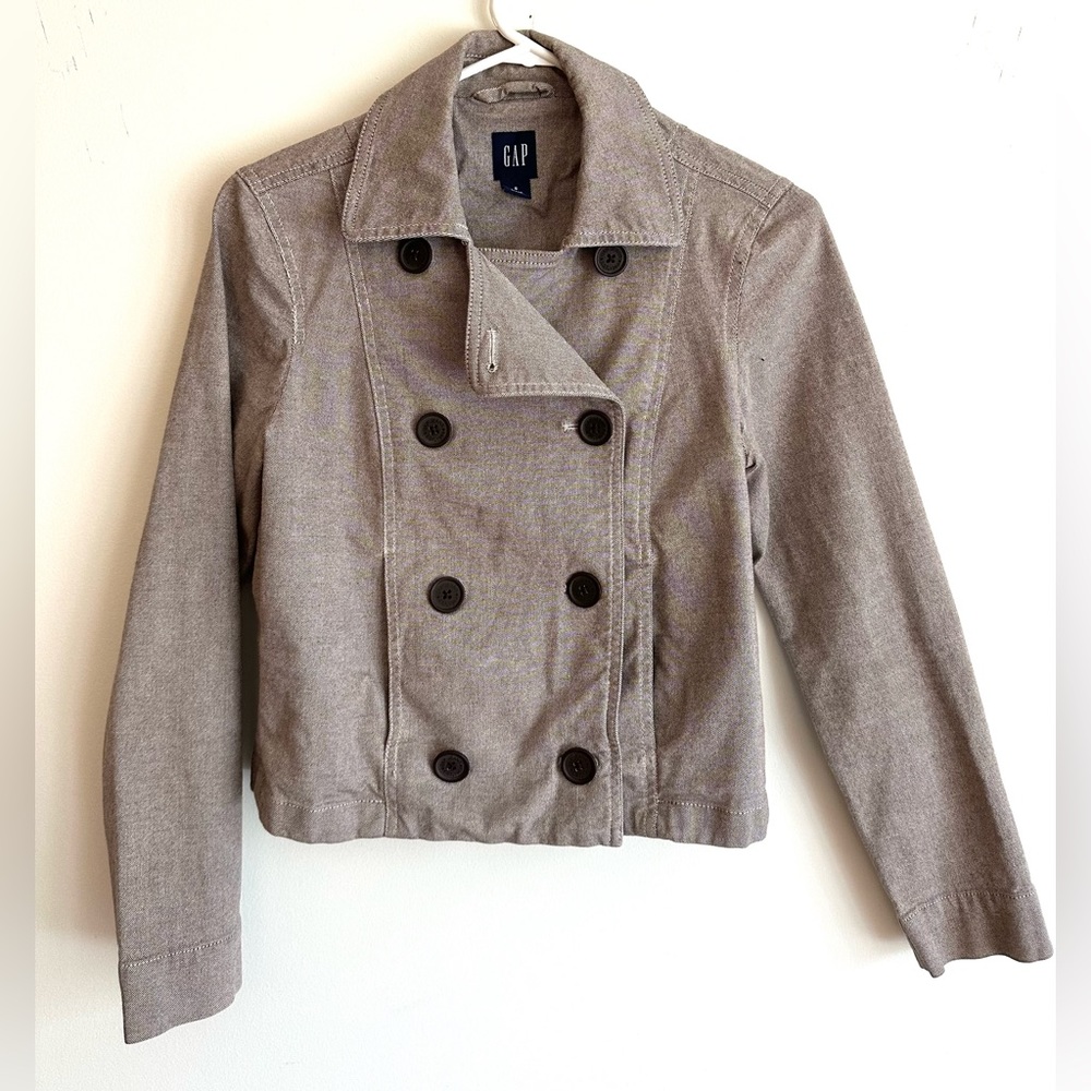 Gap Jacket, Light Brown, Size Small - image 2